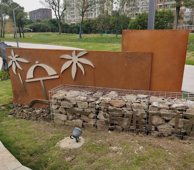 宁化锈钢板挡土墙