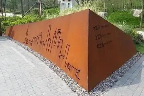 宁化耐候钢挡土墙